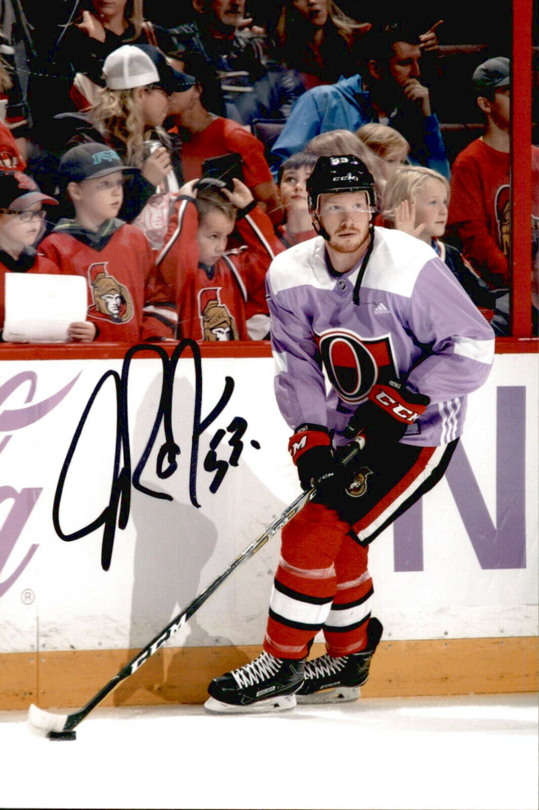 Jack Rodewald SIGNED autographed 4x6 Photo Poster painting OTTAWA SENATORS