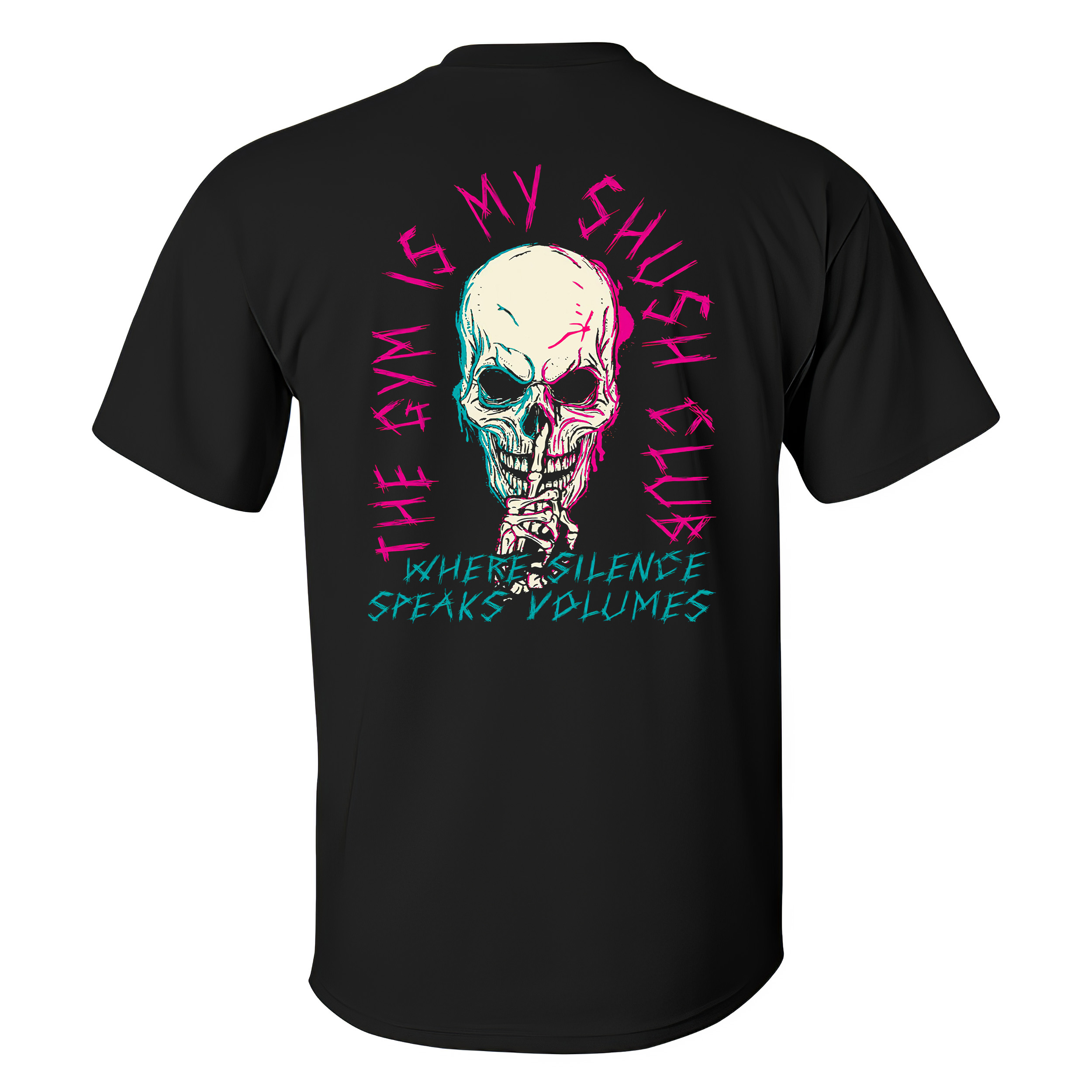 The Gym Is My Shush Club T-shirt - Livereid