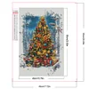 (40*60cm)Christmas Tree - Round AB Drill Diamond Painting