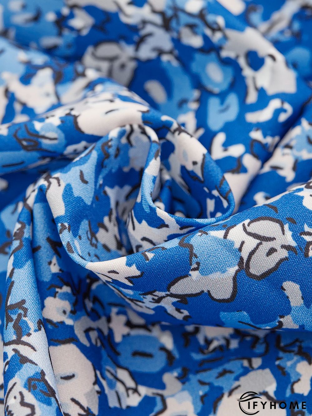 Floral V neck Casual Half sleeve Dress | IFYHOME