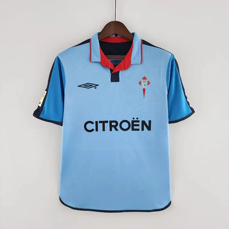 Retro 2002-04 Celta Vigo home football jersey