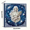 Framed Virgo - Pearls Painting Kit DIY Diamond Painting Pearl Dot Crafts 25*25CM