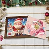 DIY Santa Claus Wooden Diamond Painting Countdown Calendar Box