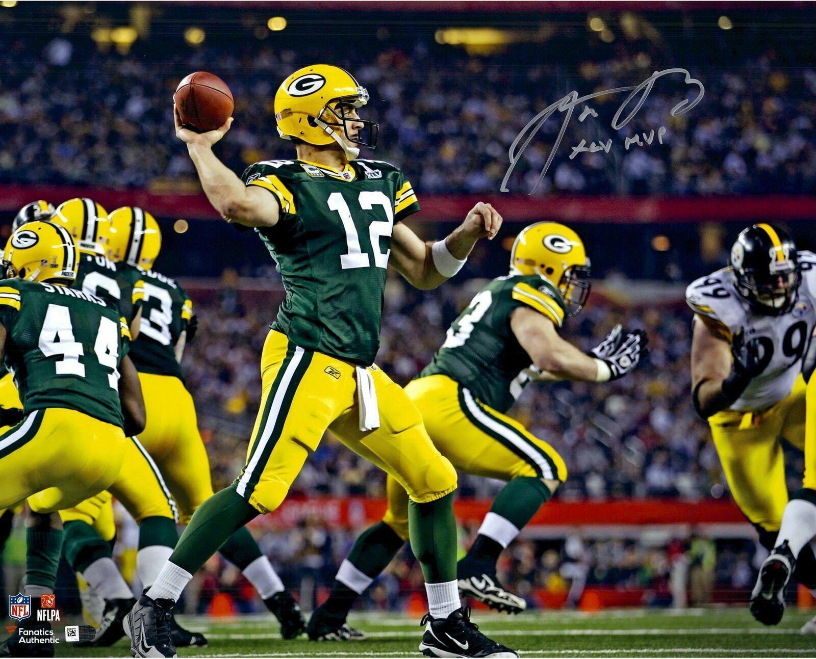 Aaron Rodgers Autographed Signed 8x10 Photo Poster painting ( Packers ) REPRINT