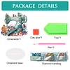 (US Local)Acrylic Special Shape Sewing Machine Desktop Diamond Art Kits for Home Office Decor