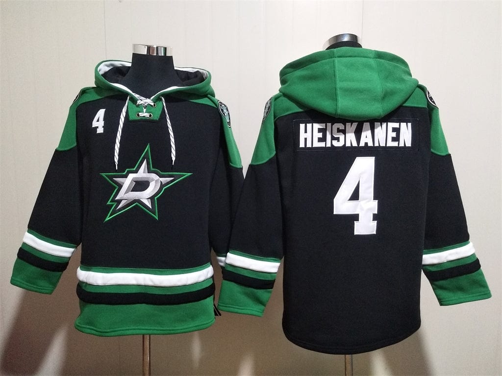 Dallas Stars Hoodie #4 HEISKANEN mysite
