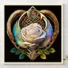 uk.everydayedeals (Limited Stock)Diamond Painting - Round AB Drills - Rose Love (45*45cm)