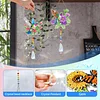 2pcs Flower Bird Diamond Painting Double-sided Crystal Window Suncatcher Craft Set Birthday Gifts Home Garden Decor Hanging Kit