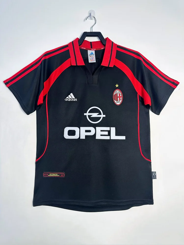 2000-01AC Second Away Retro Jersey