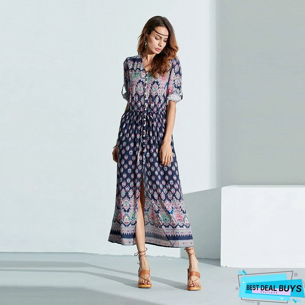 Beach Dress New Bohemian Ladies Long Dress