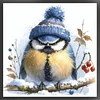 Winter Bird-11CT Stamped Cross Stitch Kit(40x40cm)