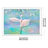 【Limited Stock Sale】Two Swans-11CT Stamped Cross Stitch 60*45cm/23.62*17.72in(Big Size) tapestrymarket