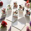 6PCS DIY Diamond Art Greeting Cards Christmas Animal Congratulations Cards Gift