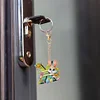 (US Only)PET Double Sided Special Shaped Easter Alphabet DIY Diamond Painting Keychain