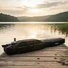2 Layers 600D Oxford Fishing Pole Case & Bag Fishing Pole Storage Bag for Travel