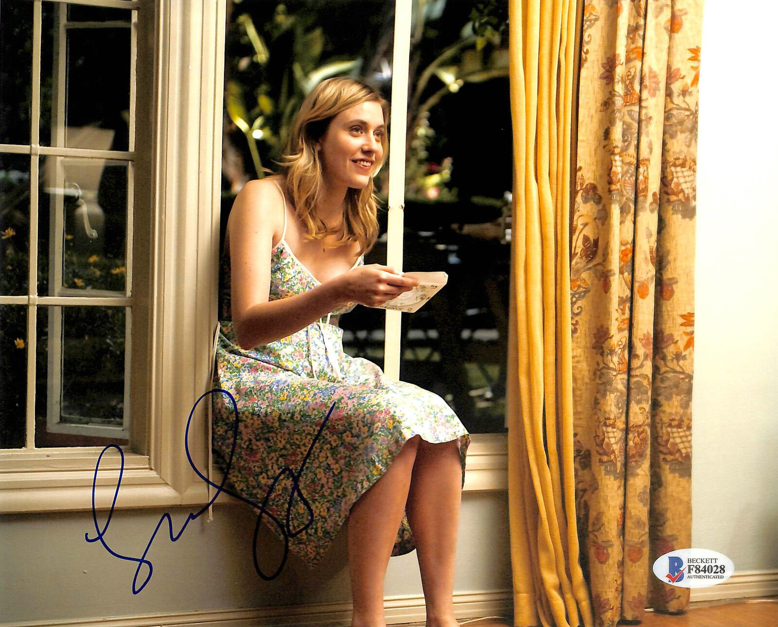 Greta Gerwig Greenberg Authentic Signed 8x10 Photo Poster painting Autographed BAS #F84028