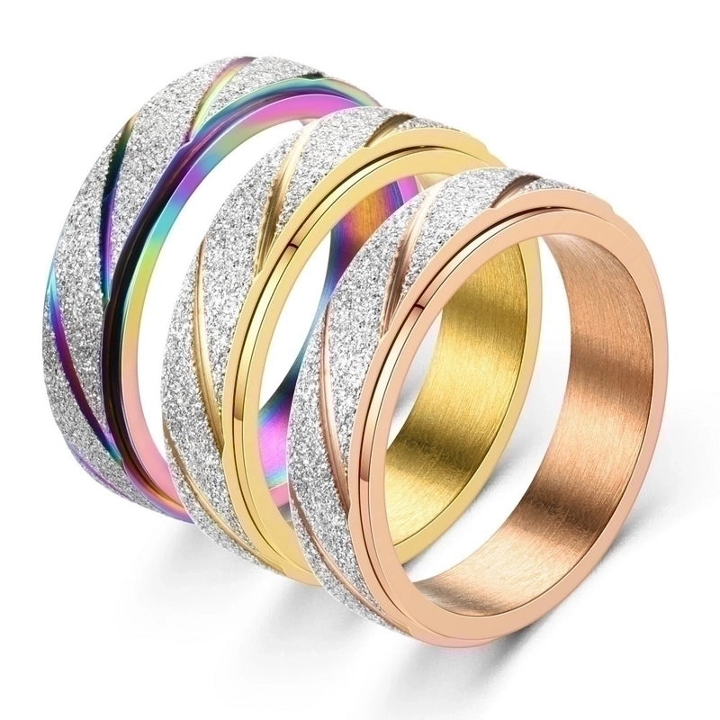 Fashion Geometric Stainless Steel Stainless Steel Rings