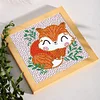 Kleiner Fuchs - Kristall Diamond Painting - 18*18cm