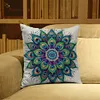 Mandala-11CT Stamped Cross Stitch Pillowcase 45*45cm tapestrymarket