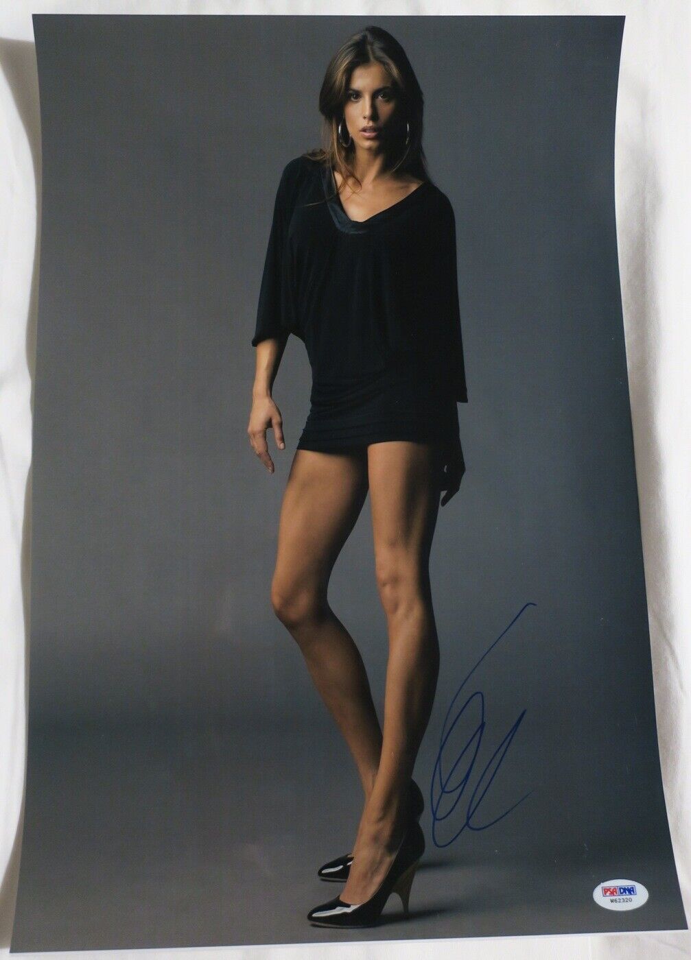 Elisabetta Canalis Signed Autographed 12x18 Glossy Photo Poster painting PSA/DNA #W62320