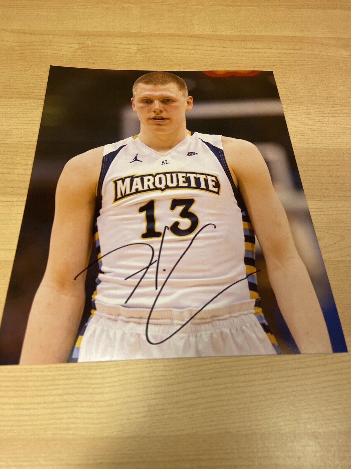 Henry Ellenson Marquette University Nets Autographed Signed 8X10 Photo Poster painting W/COA