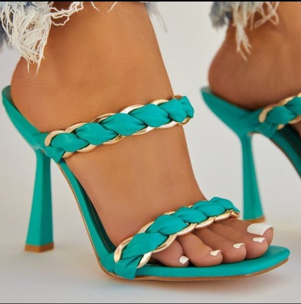 2022 NEW Sandals Women Shoes Solid Color Comfortable Flip-Flops босоножки женские Designer Flat Slippers Open Toe Luxury Soft