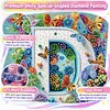 Butterfly Flower D 5D Partial Drill DIY Diamond Painting Kit 30*30cm