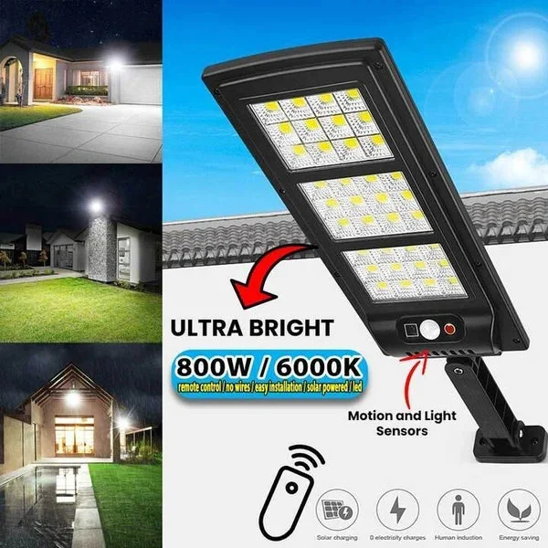 LED Solar Street Light with Remote Control