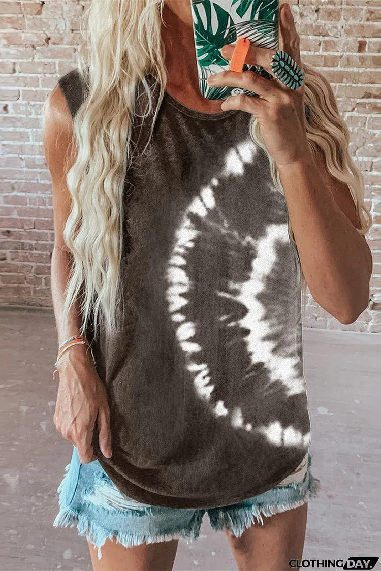 Tie-dye Tank Top