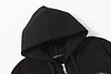 Chrome Hearts Rhinestone Horseshoe Hoodie - Black Gothic Streetwear Sweatshirt 2601