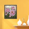 (Counted/Stamped)Peony Flower-14CT Cross Stitch 32*35cm/12.6*13.78in