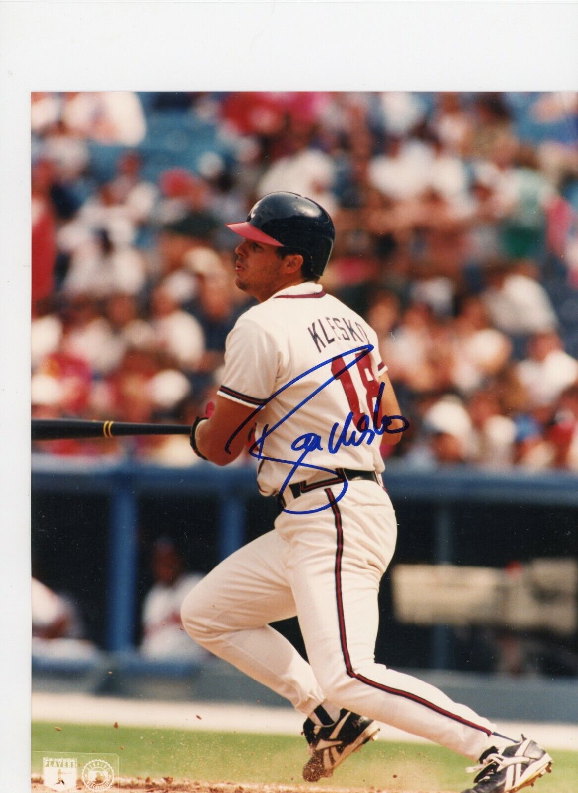 Ryan Klesko Atlanta Braves Signed Autographed 8x10 Glossy Photo Poster painting COA