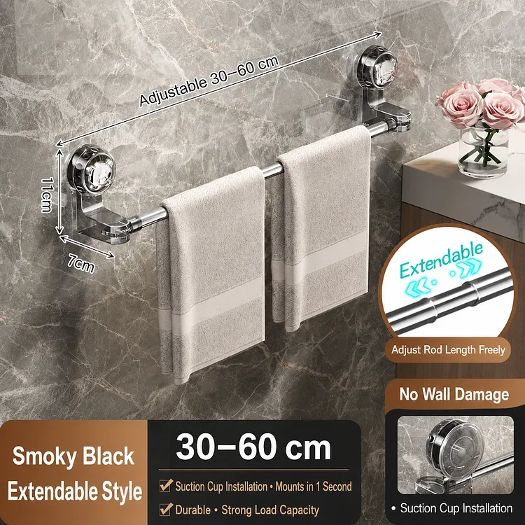 ☀️Best-Selling Drill-Free Telescopic Towel Rack