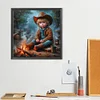 5D DIY Full Round Drill Diamond Painting  Kit Home Decor Art Craft 40x40cm (A)