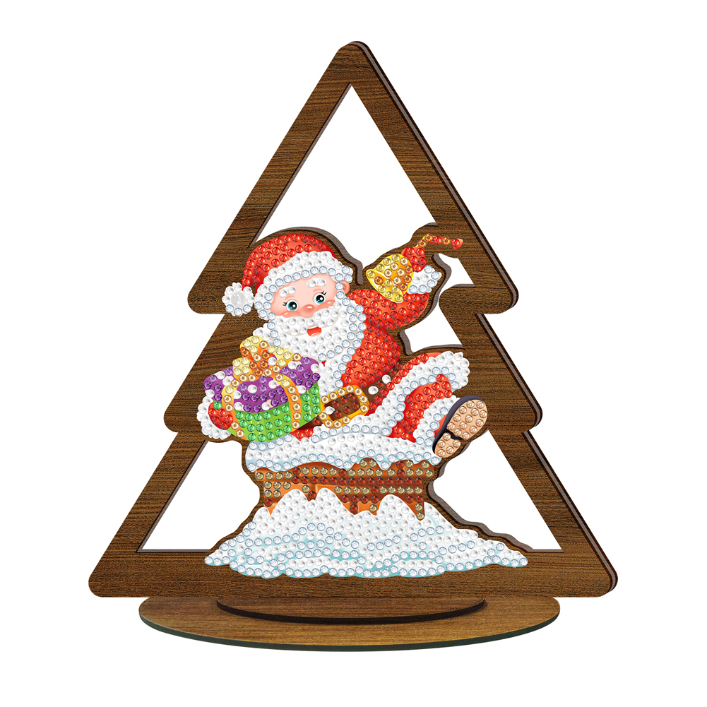 

Wooden Christmas - 5D DIY Craft Ornament, 501 Original