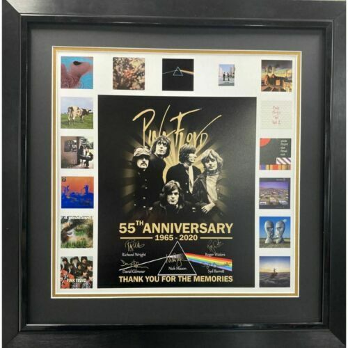 Framed Pink Floyd 55th Anniversary Album Artwork Professionally Matted Photo Poster painting