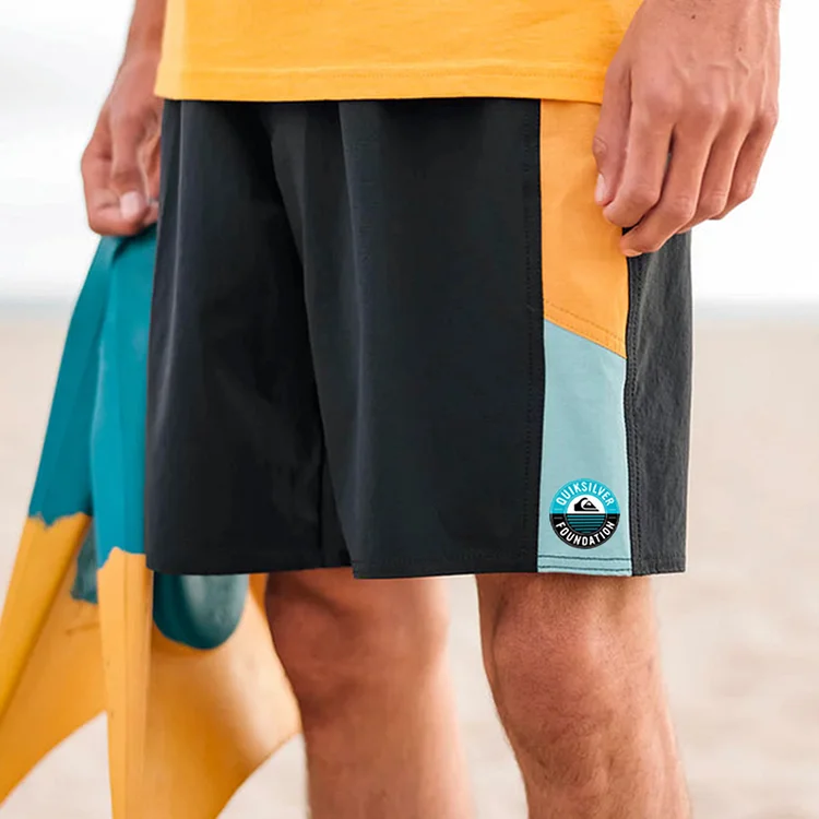 Men's Casual Hawaiian Print Shorts 0240