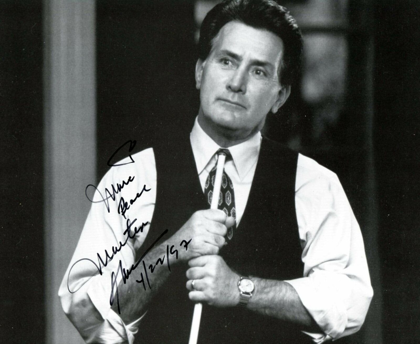 Martin Sheen ACTOR autograph, signed Photo Poster painting