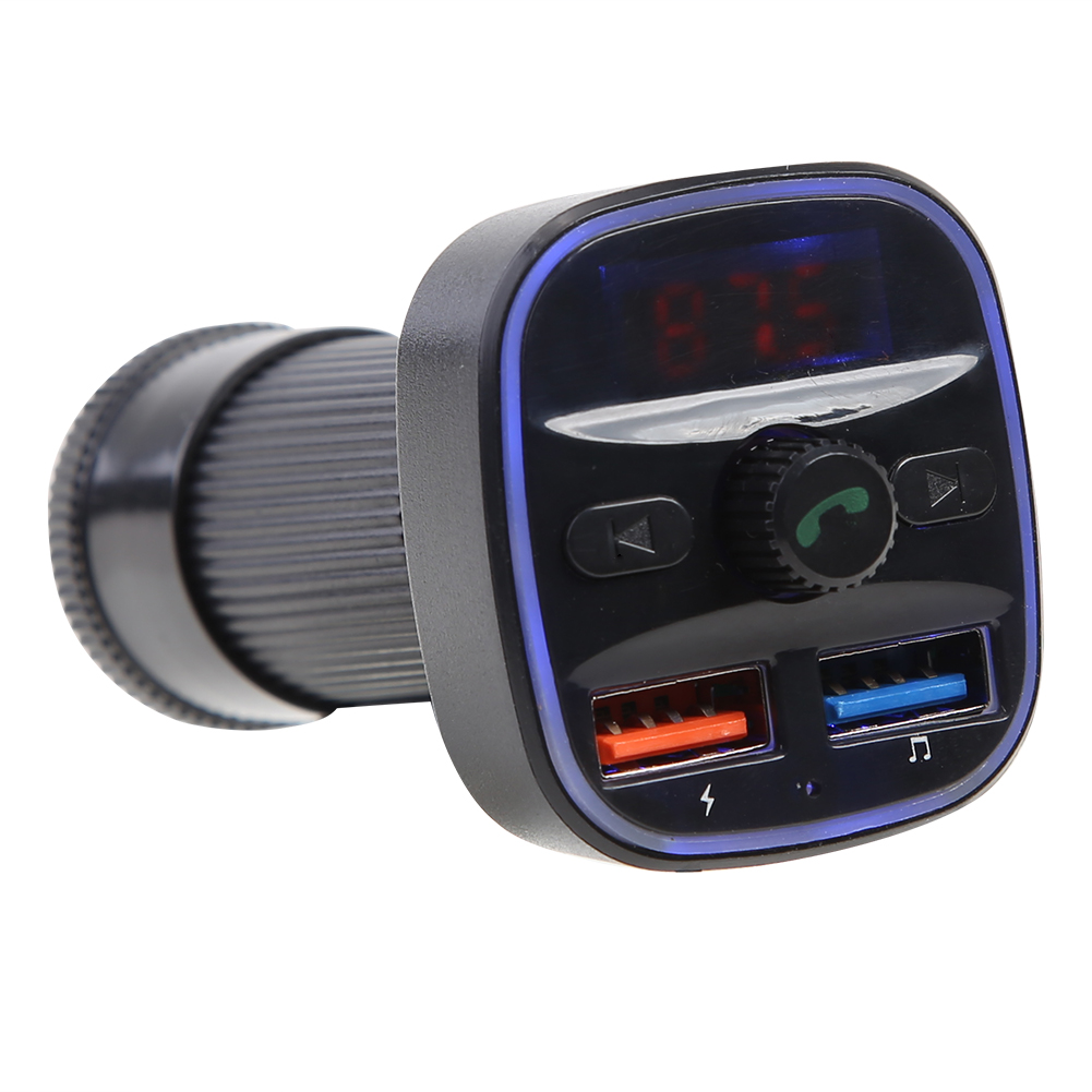 

A23 USB Car Charger Bluetooth 5.0 FM Modulator Handsfree MP3 Music Player, 501 Original