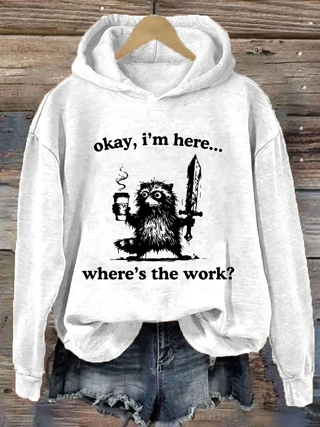 Where's The Work? Hoodie