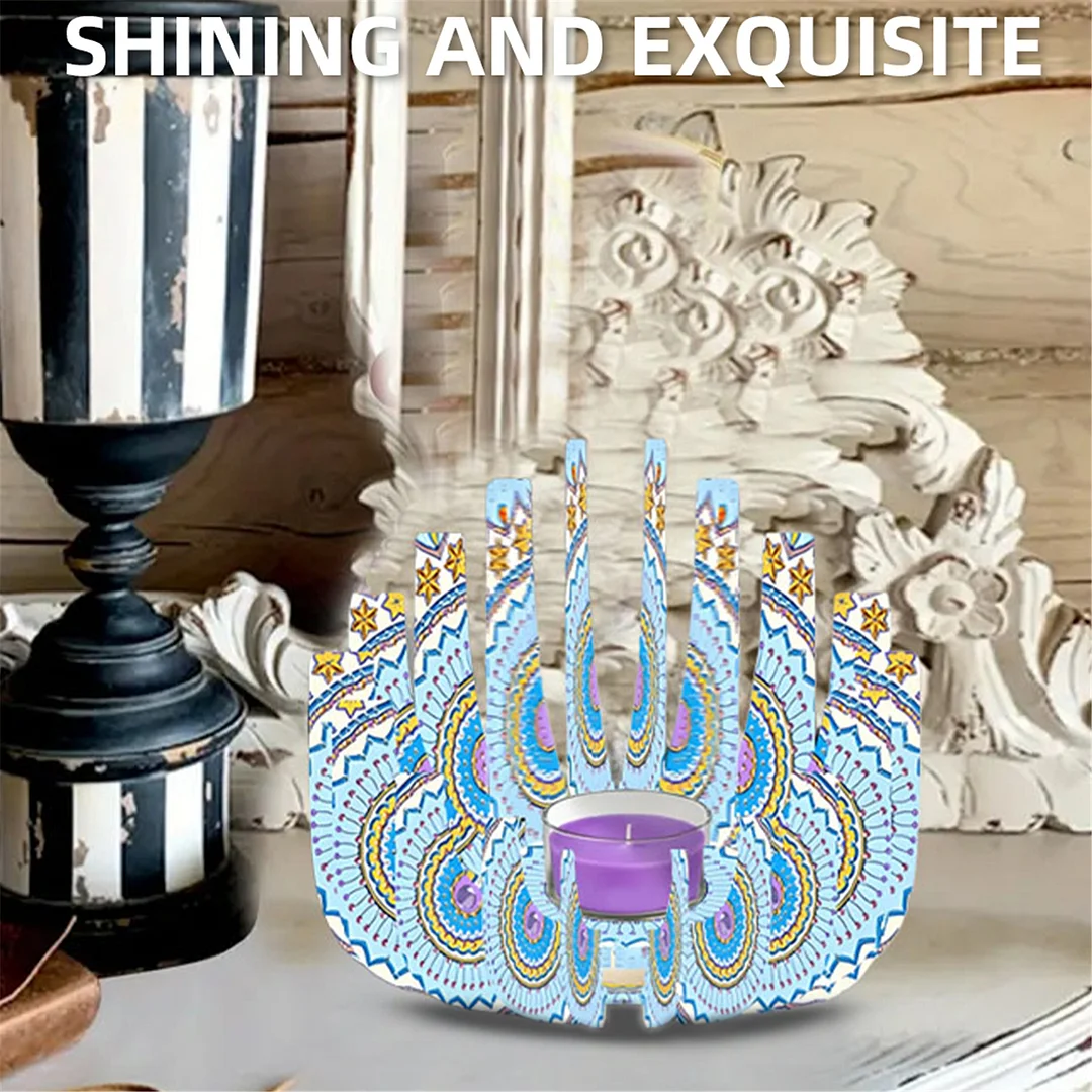 DIY Diamond Art Painting Kits of Candle Holder for Aromatherapy & Home Decor