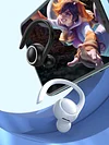 Wireless Ear Hook Earphone Bluetooth-Compatible 5.2 Sports Gaming Earbuds