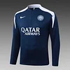 2025/2026 Internazionale Milan Half-Pull Training Suit Royal Blue Football Jersey 1:1  Thai Quality Set