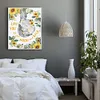 Baby Elephant, Sunflower And Words-11CT Stamped Cross Stitch 40*50cm tapestrymarket