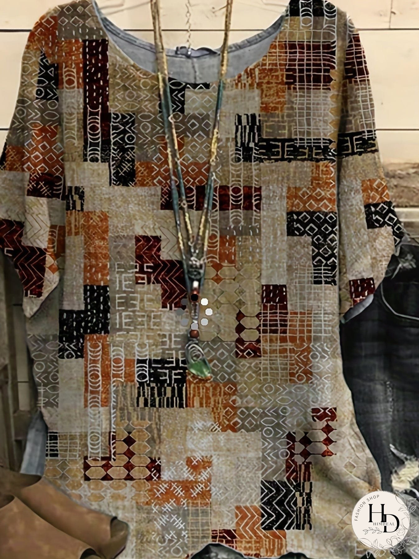 Women's Loose-Fitting Long Sleeve T-Shirt