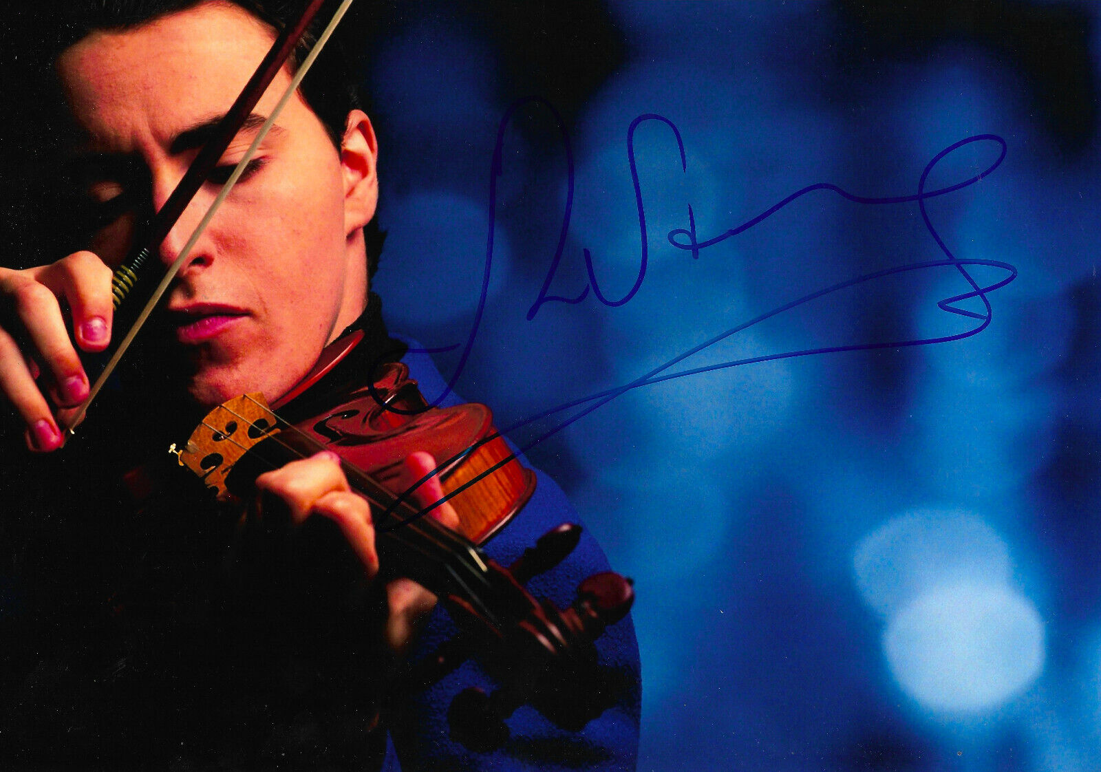 Maxim Vengerov Violine signed 8x12 inch Photo Poster painting autograph