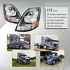 Unitedlu Semi Trucks Headlight Pair Compatible with 2004-2017 VOLVO VNL (Including All Bulbs),VNL Headlamp White Assembly