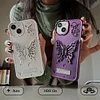 iphone fashion diamond butterfly phone case