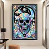 Halloween Skeleton-11CT Stamped Cross Stitch 50*70cm/19.69*27.56in(Big Size)