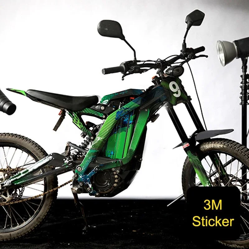 Motorcycle Body Stickers for surron SUR-RON  Light Bee X S  Accessories Off-road Decals Full Set Decals-Aurora